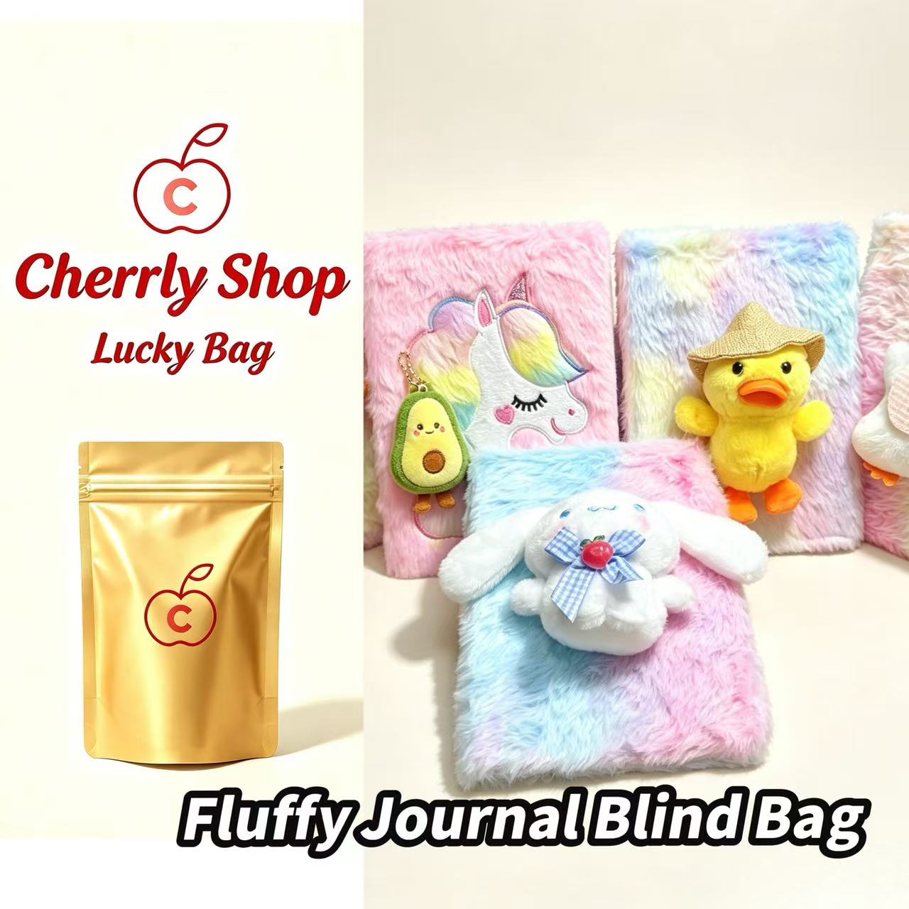 Fluffy Journal Blind Bag - Open in live