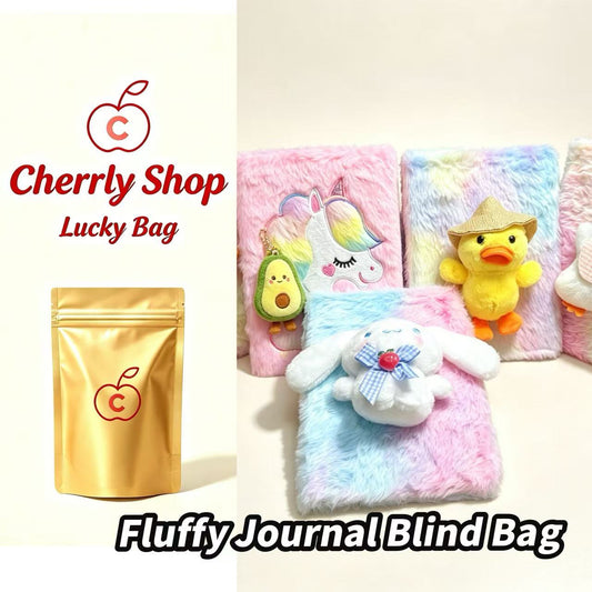 Fluffy Journal Blind Bag - Open in live
