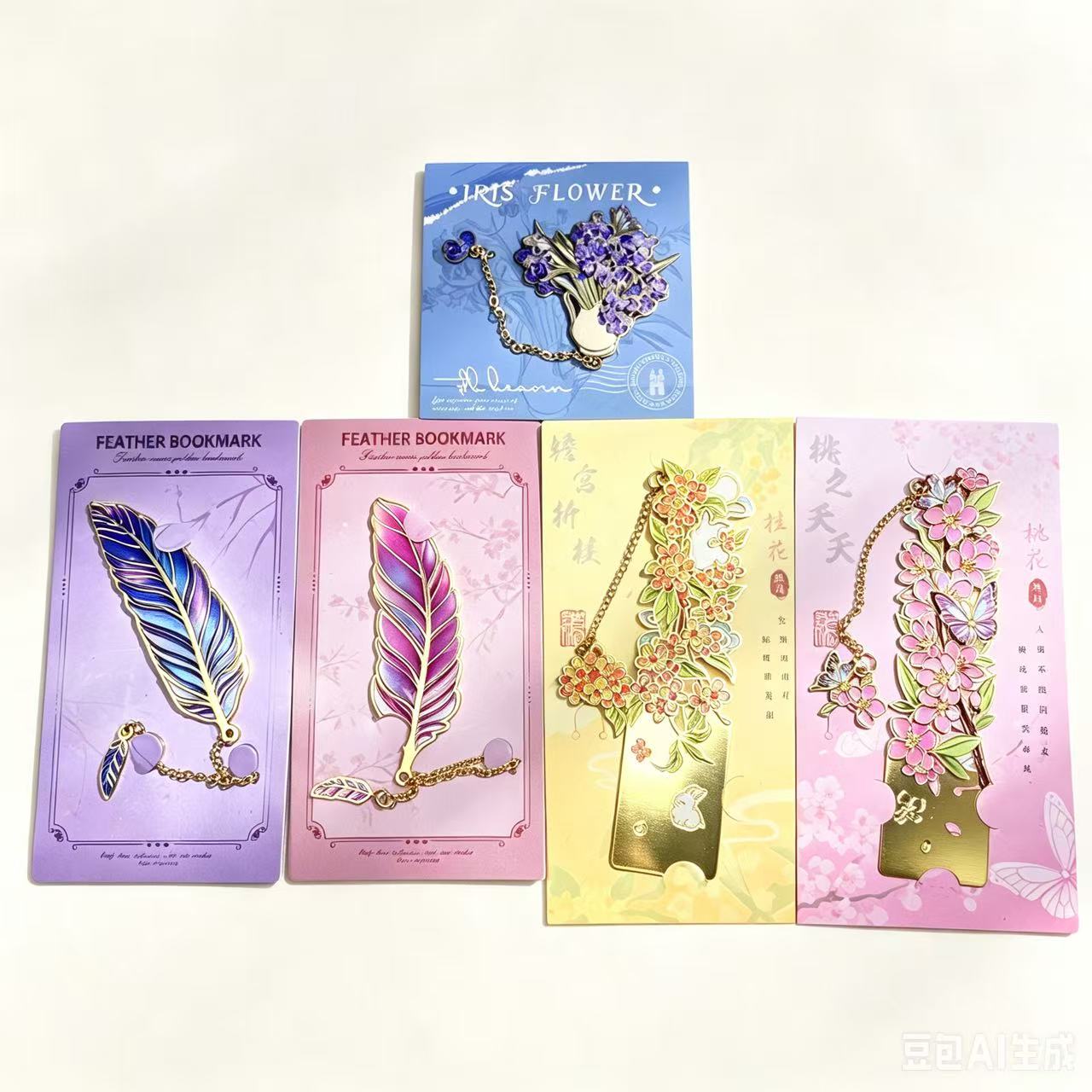 Metal Bookmark Blind Bag - Open in live