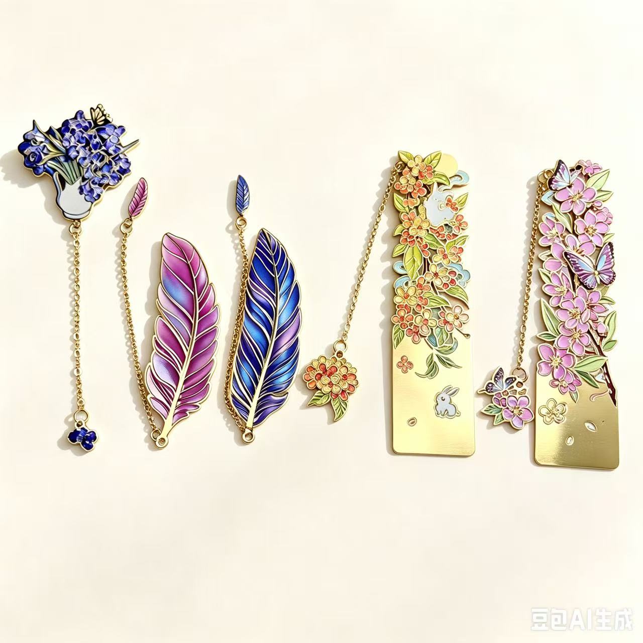Metal Bookmark Blind Bag - Open in live