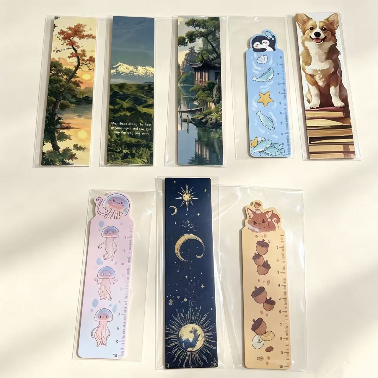Paper Bookmark Blind Bag - Open in live